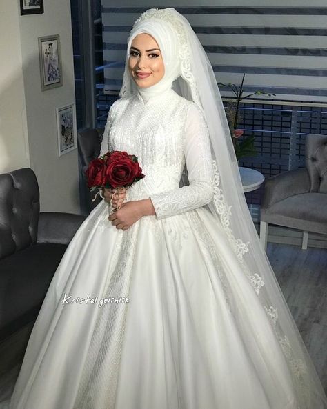 لباس عروسی برای زنان حجاب