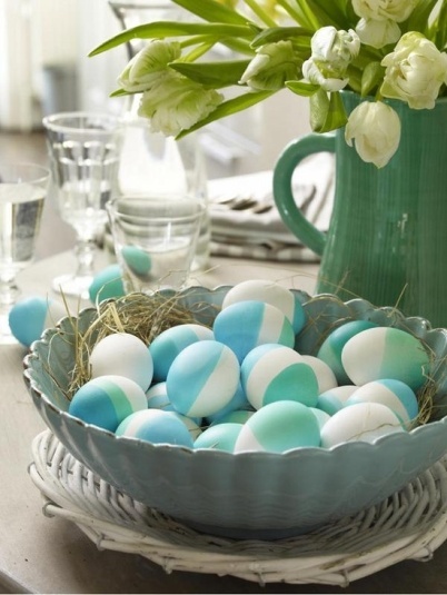 Easter eggs– Easter Basket and Eggs Ideas for Decorations in Many Colors