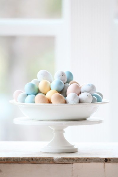 Eastern Eggs decorated with a chic touch– Easter Basket and Eggs Ideas for Decorations in Many Colors