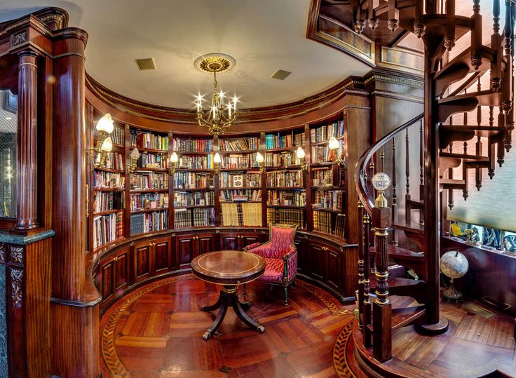 زیبا ترین کتابخانه های خانه 10